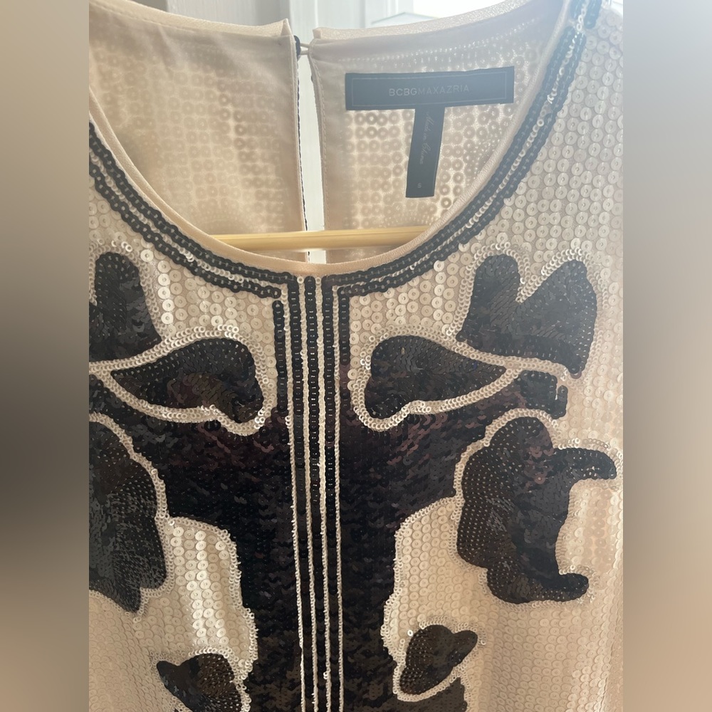 BCBG sequin dress, size S, worn once